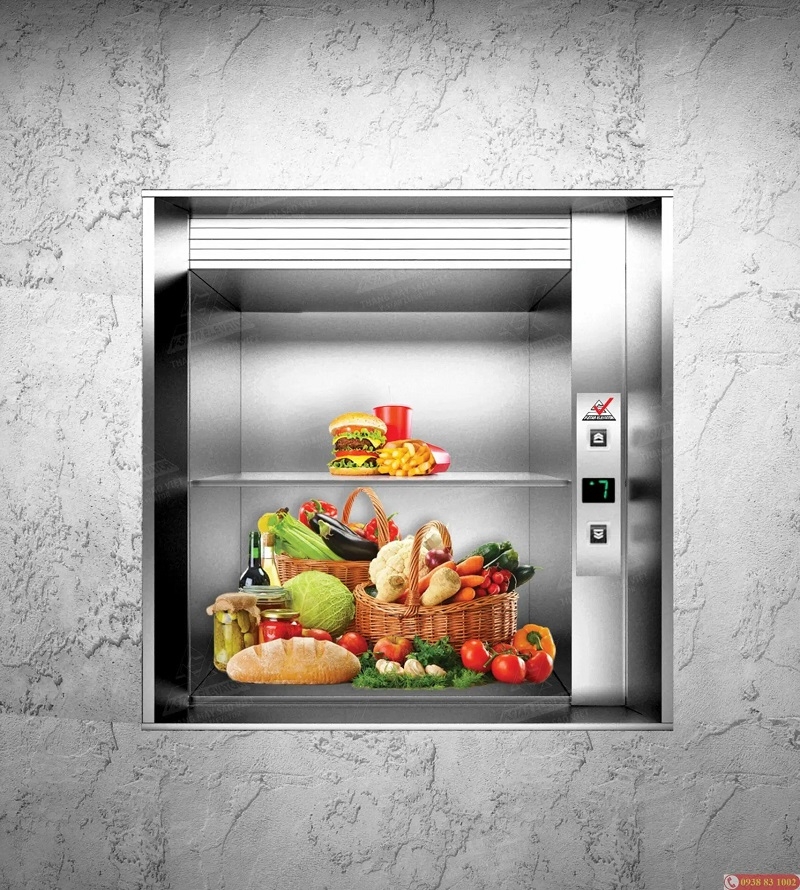 Mẫu Thang Máy Tải Thực Phẩm 3